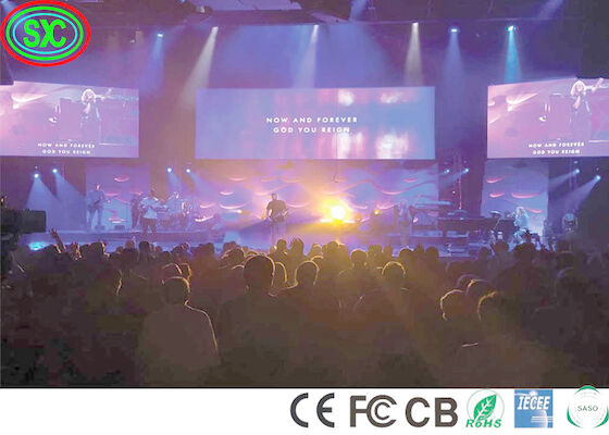 P3 Indoor SMD LED Full Color Rental Screen, Luminosità 2500nits, Display LED di noleggio