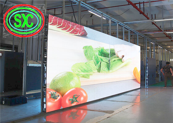Display a LED in alluminio a fusione a stampa P5 Display a LED a noleggio Dimensione modulo 320x160mm
