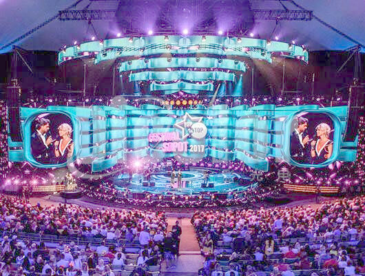 Acque resistenti IP65 Outdoor P5 Full Color Event Scenic Backdrop Led Video Wall Screen