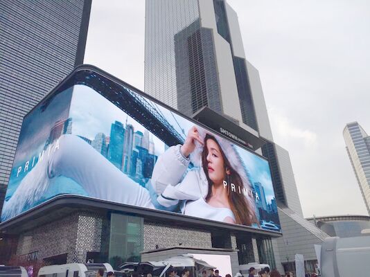 P6 schermi a LED ad alta definizione IP65 esterni strada autostrada edilizia pubblicità