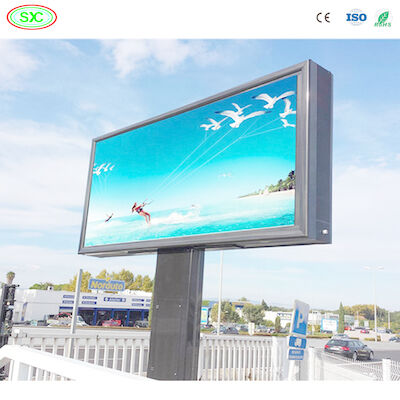 Full Color Grande stadio Edificio esterno fisso impermeabile P10 LED cartelloni pubblicitari