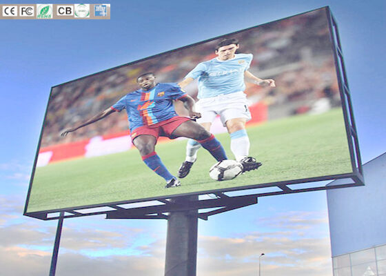 Giant Commercial Outdoor P10 Led Publicity Screens impermeabile ad alta risoluzione a colori
