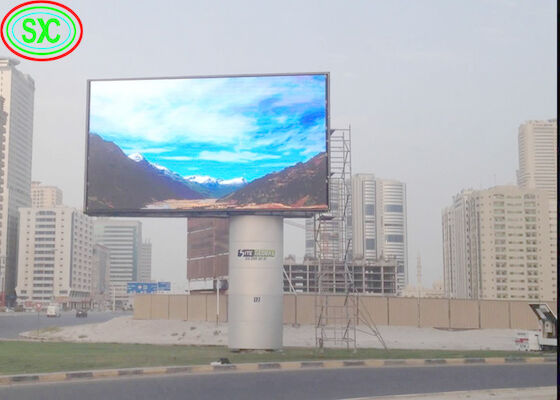 P6 P8 P10 Pubblicità all'aperto Impermeabile 960x960mm Armadio Fissa scheda a led a LED schermo pubblicitario commerciale