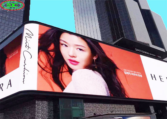 Schermo pubblicitario LED per esterni P10, passo pixel 10mm, impermeabile IP65