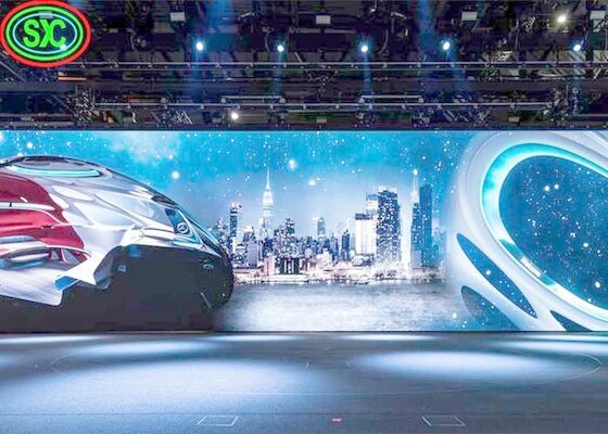 SMD2121 P4 Indoor HD Video Led Module Screen, Display Led in cassa in alluminio a fusione stampata