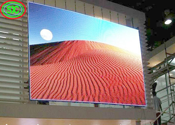 SMD2121 P4 Indoor HD Video Led Module Screen, Display Led in cassa in alluminio a fusione stampata
