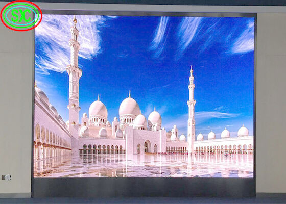 SMD P3.91 P4.81 Indoor Led Video Wall Sfondo 500*1000mm Armadi schermo a led da palco