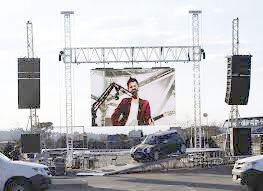 Display P6 impermeabile all'aria aperta