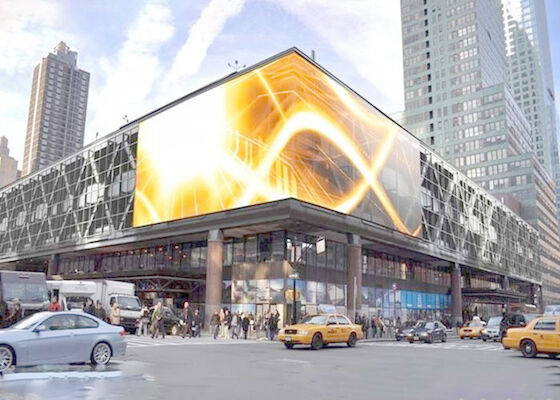 P10 Display pubblicitario a led all'aperto a colori pieni pannello video ad alta luminosità