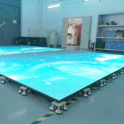 Indoor HD P6.25 SMD3528 Full Color LED Dance Floor 1000mmx 500mm Scatola