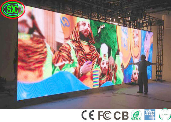 FCC 400W/mq Display LED interno fisso Pitch 2.5mm display LED a colori interni
