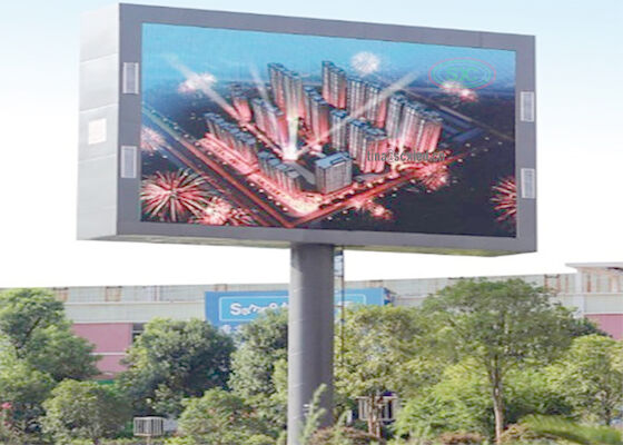 SMD IP65 Outdoor Full Color LED Display Screen P10 Edificio Pubblicità LED Cartellone