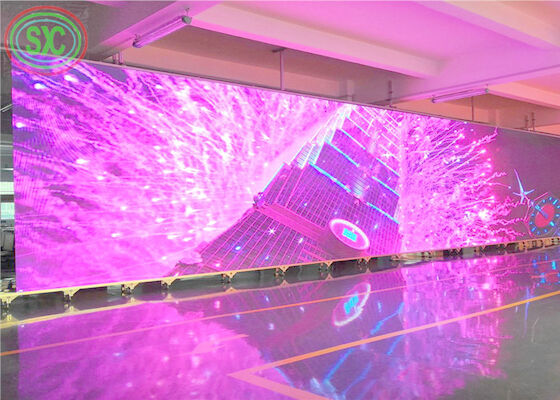 P4 Indoor Smd2121 RGB LED Display Die-Cast Aluminum Screen Steel Cabinet 3 anni di garanzia