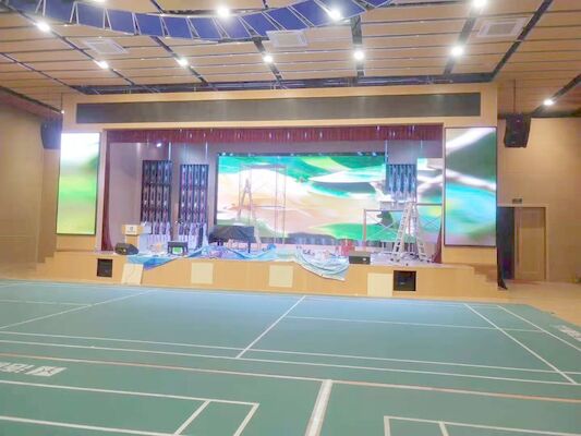 Fin Pitch Ultra Thin P2 Indoor Full Color Led Display Screen Per Saloni di Nozze