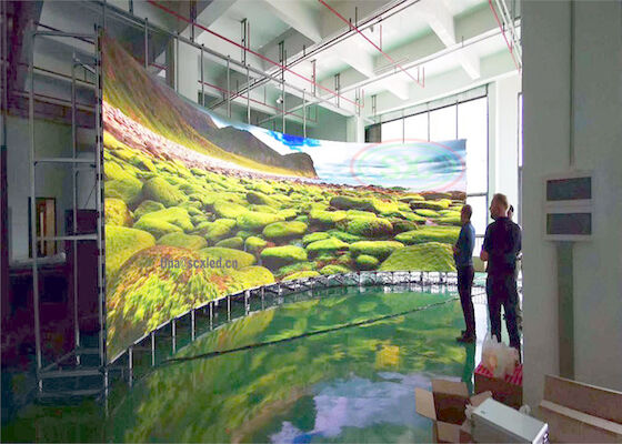 P5 Indoor Full Color Rgb Led Panel Advertising LED Display ad alta risoluzione