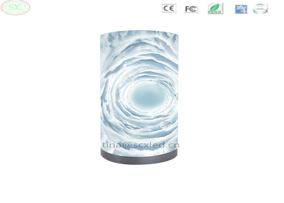 P4 Curve LED Video Screen Curtain Flexible Led Display Module a colori pieni