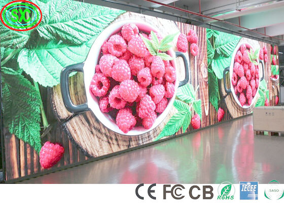 IECEE 1300cd/m2 Stage Rental Led Sfondo P3.91 SMD2121 schermo a LED a colori