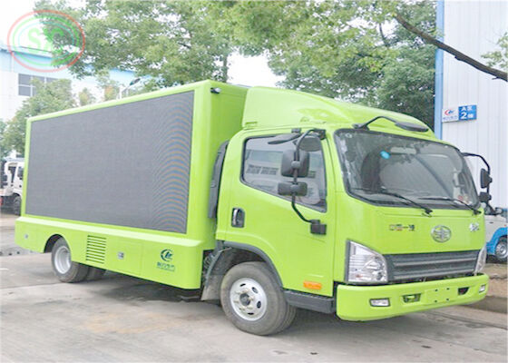 Display per camion pubblicitario LED impermeabile all'aria aperta P6 Chip Epistar ad alta luminosità