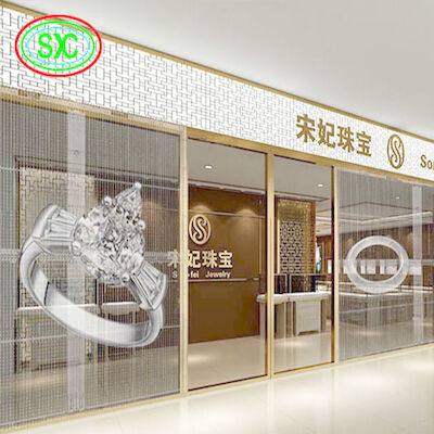 1R1G1B schermo TV LED trasparente 1000mmx1000mm