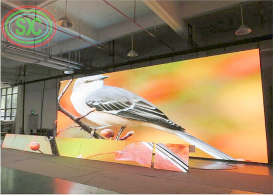 P6 Acque resistenti all'aria aperta Full Color LED Screen di noleggio Super chiaro angolo di visione
