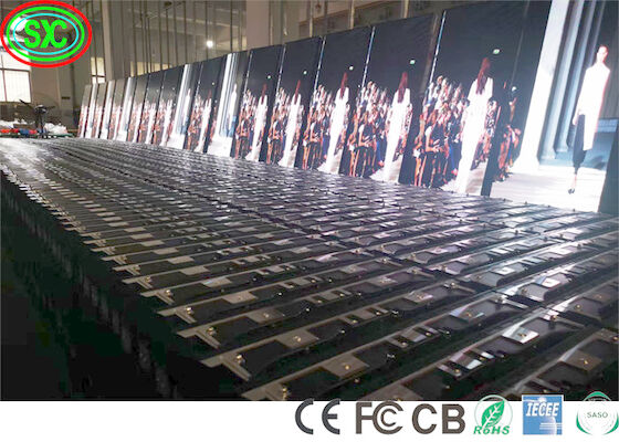 P3.91 6000nits Display LED stage impermeabile SMD2121 HUB Connessione schermo LED a colori
