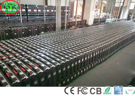 P3.91 6000nits Display LED stage impermeabile SMD2121 HUB Connessione schermo LED a colori