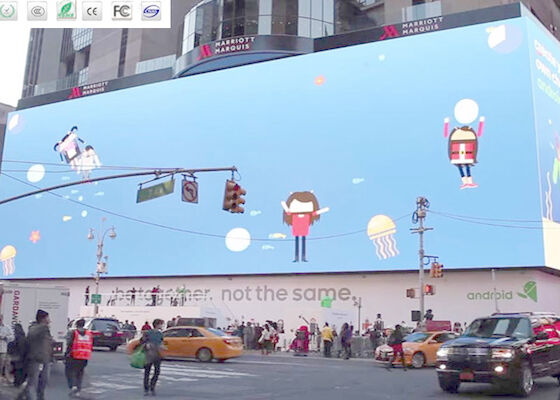 Display a LED a colori per la pubblicità Billboard P10 all'aperto per il centro commerciale