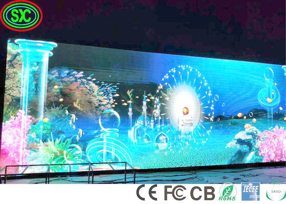 P4 IECEE SABER Indoor Led Video Screens SMD2121 IP31 Per palcoscenico schermo a LED a colori