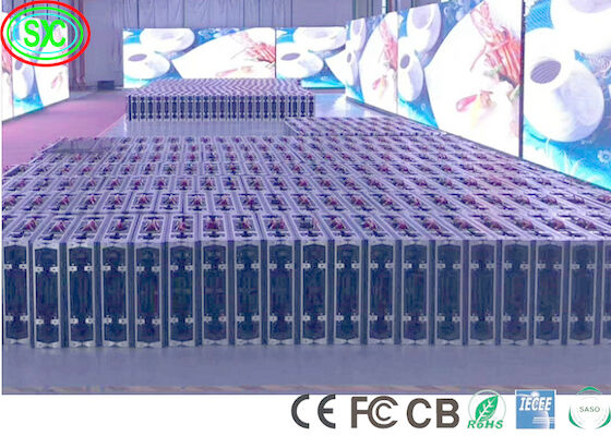 P3 300W/M2 CB Indoor Full Color LED Display SMD2121 1R1G1B full color led display