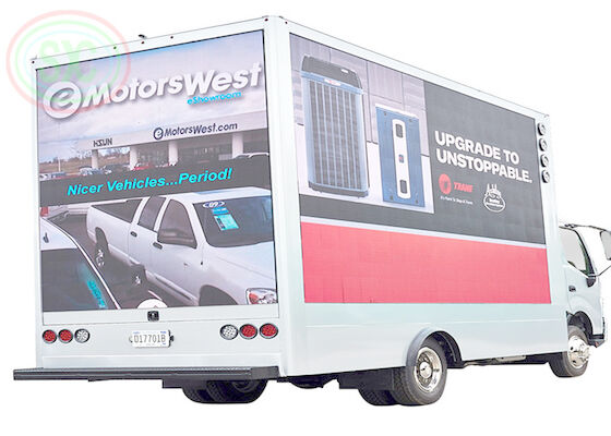 Cina Full Color Led Mobile Truck P5 Mobile LED pubblicità cartelloni pubblicitari schermo esterno