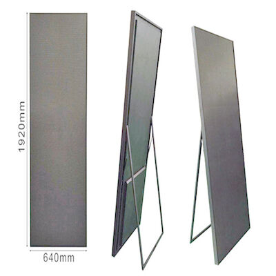 P3 portatile all' interno schermo a LED poster a colori pieni con armadio in alluminio a fusione