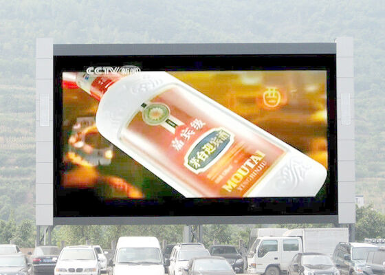 Superiore P31.25 DIP Outdoor Full Color LED Display 1R1G1B Alta luminosità