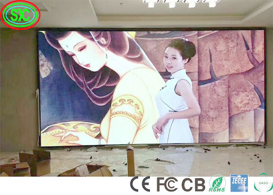 P3.91 Scenario interno a colori a noleggio a LED display di fascia alta a colata in alluminio schermo di sfondo schermo a led