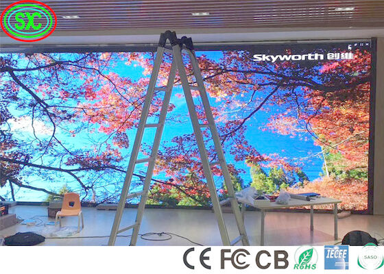 P3.91 Scenario interno a colori a noleggio a LED display di fascia alta a colata in alluminio schermo di sfondo schermo a led