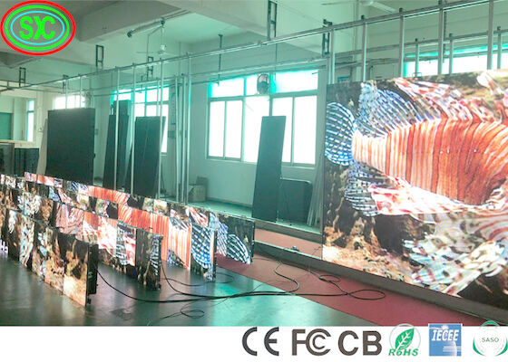 P3.91 1R1G1B SMD2121 Display a LED per palcoscenico interno 65410 punti/mq schermo a LED a colori