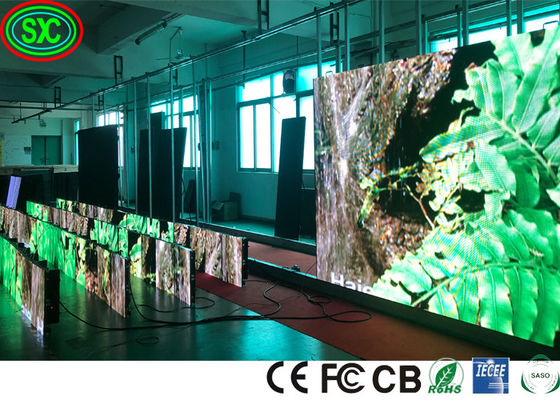 900cd/m2 SASO IECEE Scenic Led Screens P3.91 7056 Dots Stage LED Video Wall led stage background screen