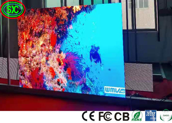 Lo SPUTO il pannello di HD P2 LED che scherma la fase dell'interno del LED ha condotto la video parete dell'esposizione per Live Events per il pianificatore di nozze