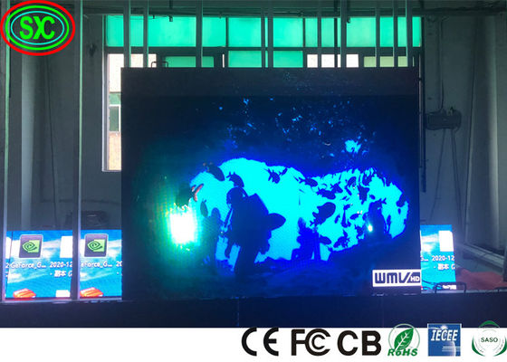 IP43 impermeabile P3 Epistar Colla a bordo schermo a LED 192*192mm, 1500 Bit