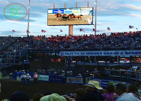 60Hz Frame Rate Acciaio laminato a freddo Sportstadium Tabelle di punteggio LED per competizioni