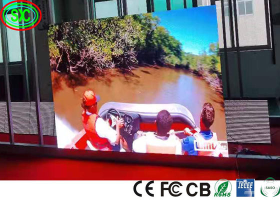 GOB Armadio di noleggio in alluminio a fusione 256*128mm Indoor Full Color LED Display GOB