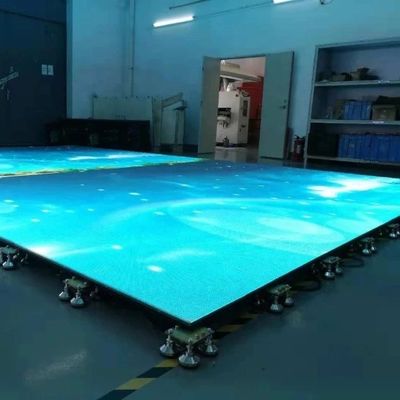 Outdoor Indoor 500x1000mm LED Dance Floor Screen 4,81mm pixel a colori