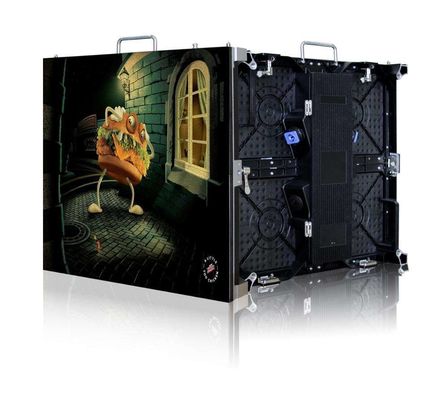 Display di alluminio a fusione stampata per uso domestico con schermo a LED P5 SMD Super Slim LED HD video wall panel