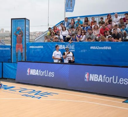 Display LED perimetrale dello stadio sportivo a fusione a stampa con funzione video/testo/immagine e chip Epistar