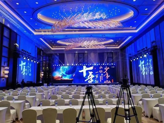Il colore pieno all'aperto p3.91 LED del sistema di Meanwell Novastar visualizza il Governo di SMD 2121 HD 1000x1000, 1920hz per l'affitto della fase