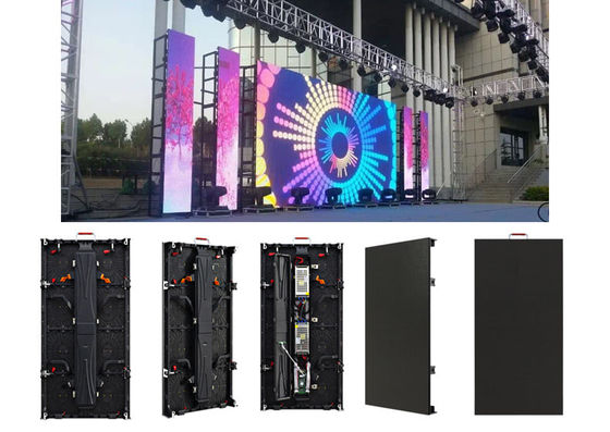 Il contesto dell'interno 3840Hz silenzioso della fase dello schermo di HD P3.9 LED la velocità di rinfrescamento, il gabinetto di 500x500mm, 1920hz il tasso, sistema di controllo della nova