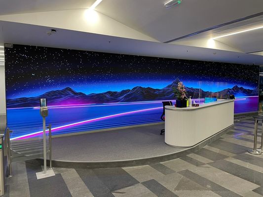 Alto luminosità all'interno a colori pieni P3 LED in alluminio, 64 punti x 64 punti