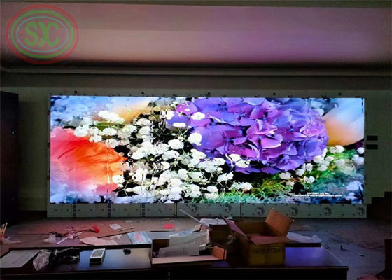 Basso consumo di LED per pareti interne P3, P3.91, P4.81 schermo a LED per riunioni accademiche