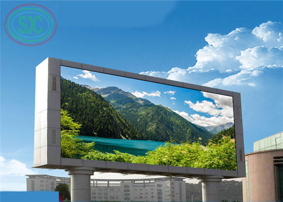 Alto luminosità 6000 nits all'aperto digitale LED cartellone pubblicitario LED display sotto la luce solare diretta