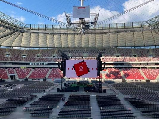 Display a LED a colori interiori P4.81 Videopaneli murali per lo sfondo del palco
