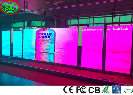 P2.5 Stage Rental Screen Indoor LED Video Wall Screen Modulo di visualizzazione pubblicitaria